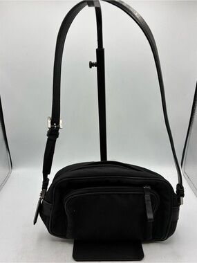 Coach Authentic Black Nylon Messenger Woman’s Crossbody Bag